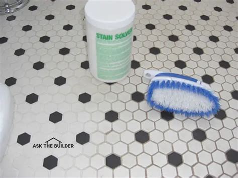 easy tile grout cleaning