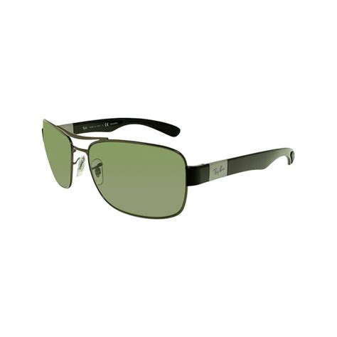 Ray-Ban - Ray-Ban Men's Polarized RB3522-004/9A-64 Black Aviator ...