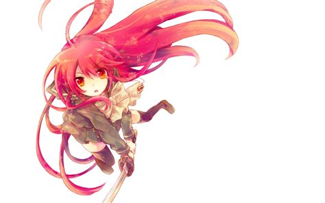 1440x2560 Resolution Woman Red Haired Anime Hd Wallpaper Wallpaper