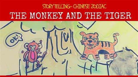 The Monkey And The Tiger Chinese Zodiac Story Telling Youtube