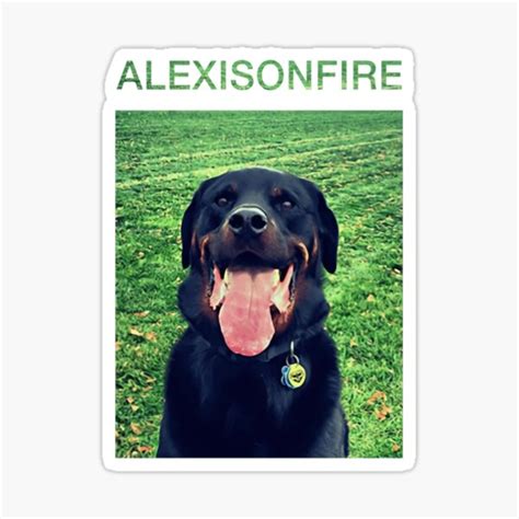 "Dog Alexisonfire Merch Classic ." Sticker by MargritKeller | Redbubble