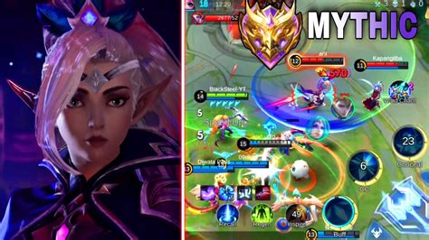 Finally Mythic In Solo Rank In Mobile Legends Miya Last Match Of