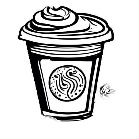 Printable Coloring Page Of Frappucino Porn Sex Picture