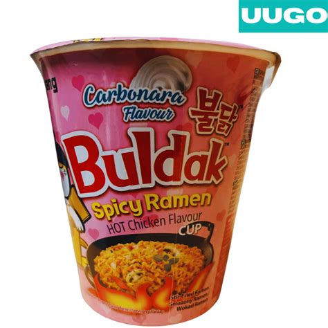 Samyang Buldak Carbonara Hot Chicken Flavor Spicy Ramen Cup Noodles 80g