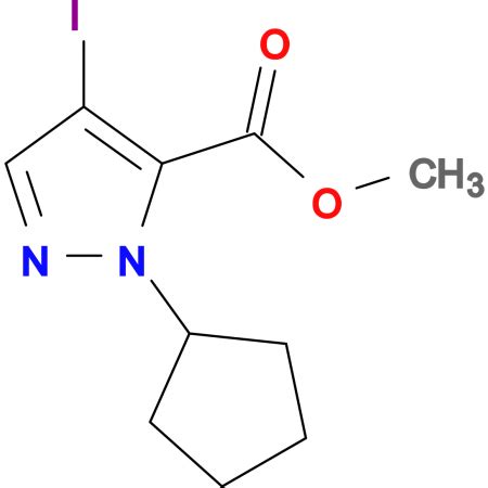 Methyl Cyclopentyl Iodo H Pyrazole Carboxylate