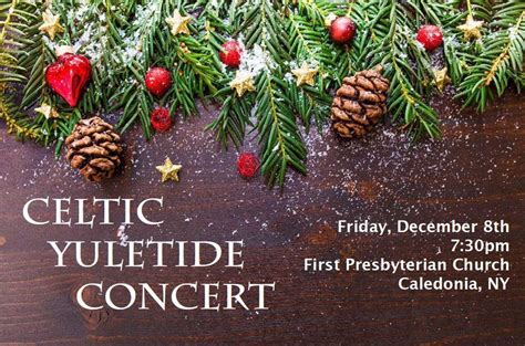 Celtic Yuletide Concert With The Christmas Ceilidh Band Caledonia