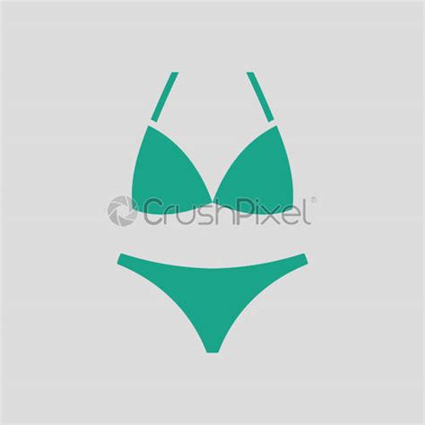 Icono De Bikini Vector De Stock Crushpixel