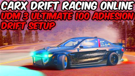 CarX Drift Racing Online UDM 3 Ultimate Drift Setup Tune YouTube