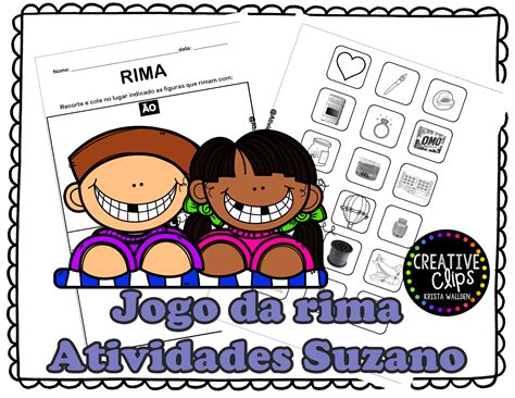 Jogo Das Rimas Para Colorir LIBRAIN