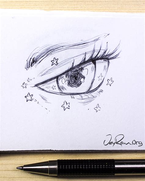 Eye Sketches Jeyram Drawing Tutorials