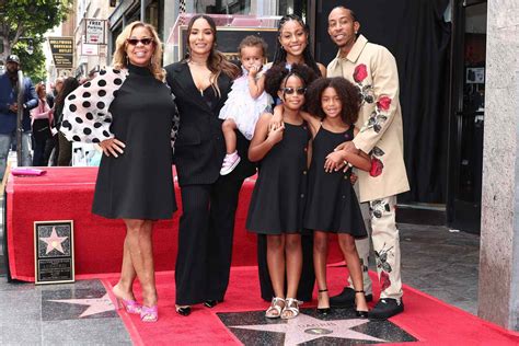 Ludacris Smiles with Daughters, Receives Hollywood Walk of Fame Star