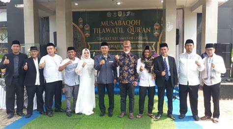 Plt Camat Ciseeng Resmi Buka Musabaqoh Tilawatil Qur An Mtq Tingkat