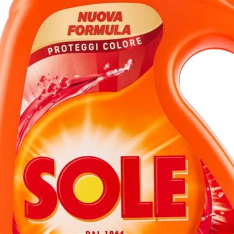 Sole Detersivo Lavatrice Liquido Lavaggi Ml Proteggi Colore