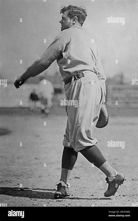 Babe Ruth New York Yankees 23 March 1922 Stock Photo Alamy