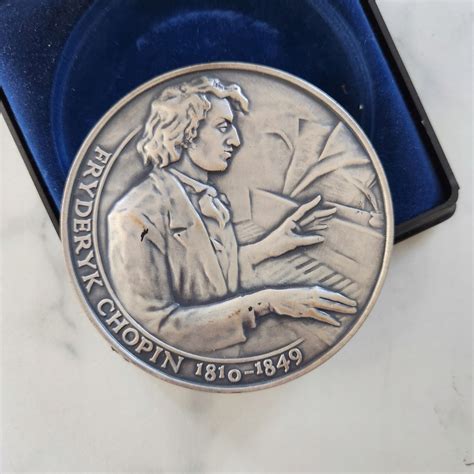 Medal Kolekcjonerski PZU FRYDERYK CHOPIN 12531981586 Oficjalne