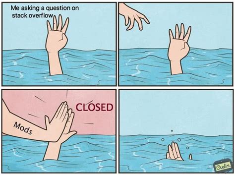 Stack Overflow | Drowning High Five | Know Your Meme