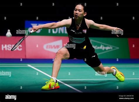 Thailand S Pornpawee Chochuwong Competes Against India S P V Sindhu