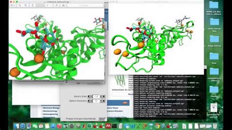 Vmd Image Making Tutorial Tutorial Online Tutorials Chemistry