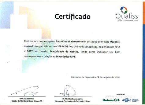 Certificado De Qualifica 231 227 O Profissional