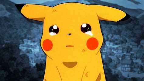 Sad Pikachu Crying