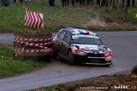 Lance Marc Lance Freddy Škoda Fabia R5 Rallye Le Touquet Pas de