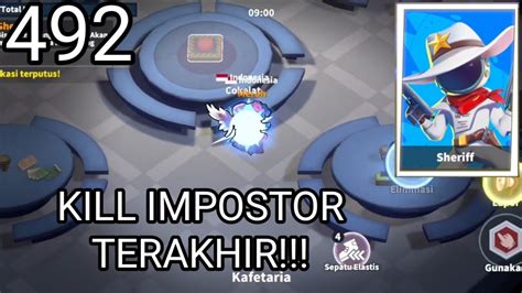 Kill Impostor Terakhir Super Sus Role Sheriff Indonesian