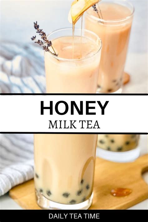 Honey Milk Tea | Recipe | Tea recipes, Milk tea recipes, Milk tea