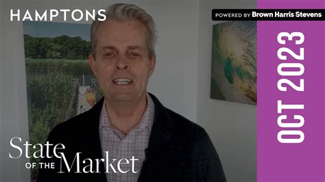 Hamptons State Of The Market With Robert Nelson October 2023 Youtube