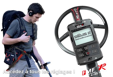 Le XP Deus 2 FMF avec un sac de détection BackPack 280