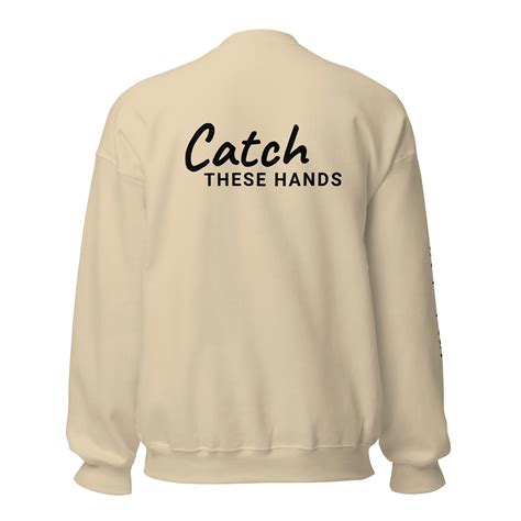 Catch These Hands Crewneck — A/C Bodywork and Massage