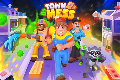 Artstation Town Mess Game