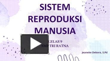 Ppt Sistem Reproduksi Manusia Ipa Kelas Powerpoint Presentation