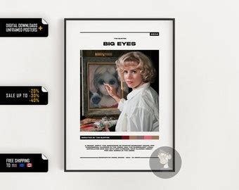 Big Eyes Movie Poster - Etsy