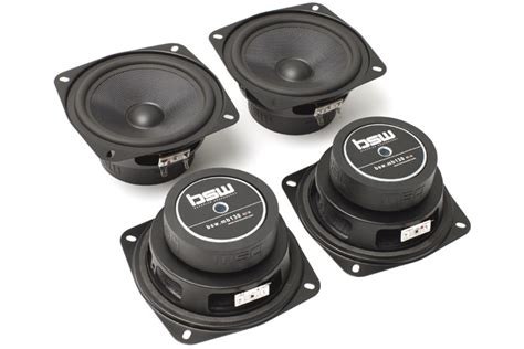 Bavsound E39 Sedan And Wagon Stage One Speaker Upgrade Kit Pelican Parts