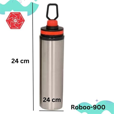 Sony Plastics Red Stainless Steel Water Bottle Robo 900 900 Ml At Rs