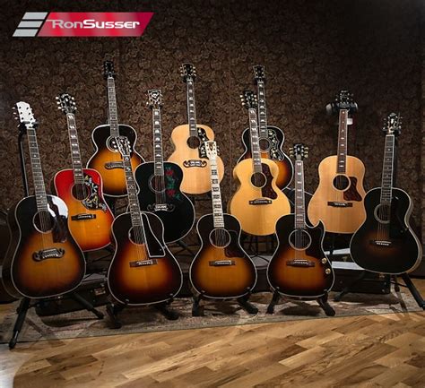 The Complete 1994 Gibson Centennial Acoustic Collection With Gibson Display Case