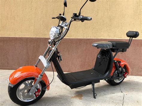 Scuter Electric City Coco Harley NOU Cu Garantie Si Fara Permis