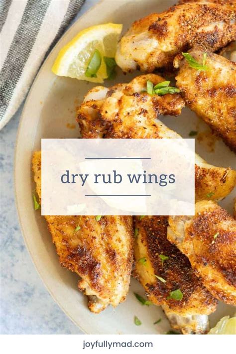 Dry Rub Wings Recipe A Joyfully Mad Kitchen