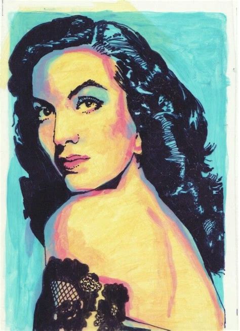 Pin by Diana Hernández on María Félix Vintage pop art Mexican art