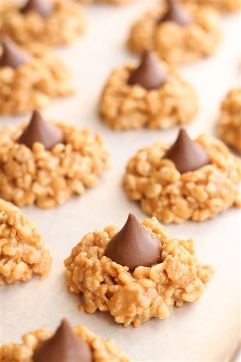 No Bake Peanut Butter Kiss Cookies Artofit