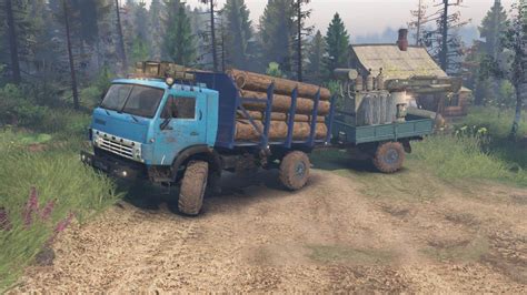 Kamaz X Truck V Mudrunner Snowrunner Spintires