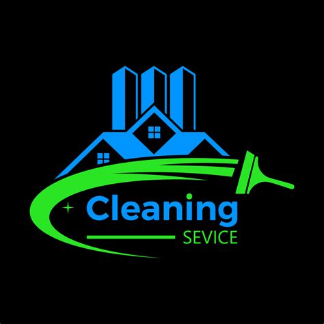 Cleaning Service Logo Design Vector Design Concept Masterbundles