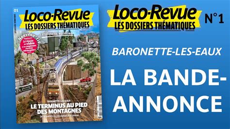 Baronette Les Eaux Pour Le Premier Dossier Th Matique De Loco Revue