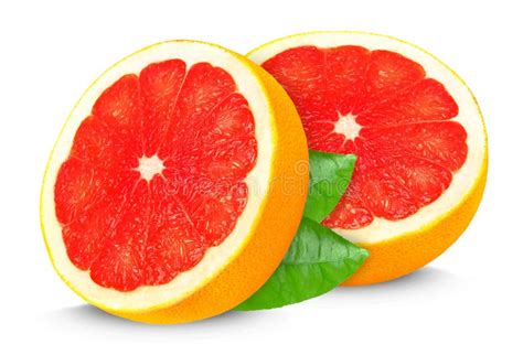 Grapefruit Stock Photo Image Of Pink Background Fresh 65601744