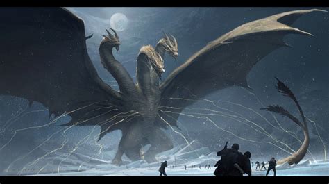 Check Out This Epic Godzilla: King of The Monsters Concept Art