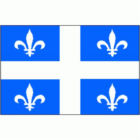 Quebec Provincial Flag (Canada) 3 X 5 ft. Standard - Ultimate Flags