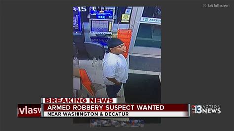 Suspect Sought In Armed Robbery Near Washington Decatur Youtube