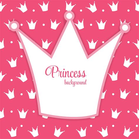 Princess Crown Background Vector Illustration. 3080482 Vector Art at Vecteezy