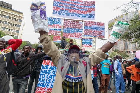 Photos Kenyans Protest High Cost Of Living On Sabasaba Day