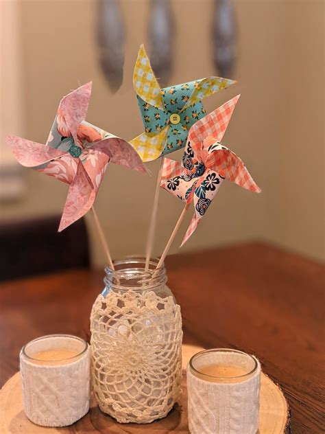 Decorative Fabric Pinwheel Diy 5 Out Of 4 Patterns